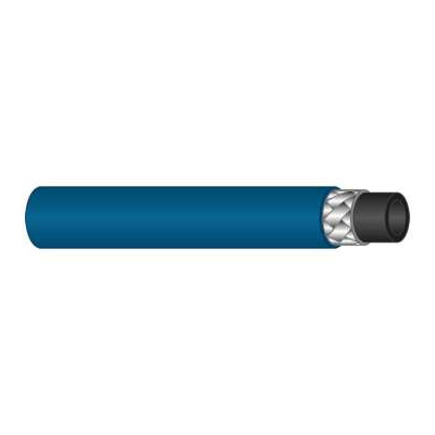 Blaue Hochdruckschläuche