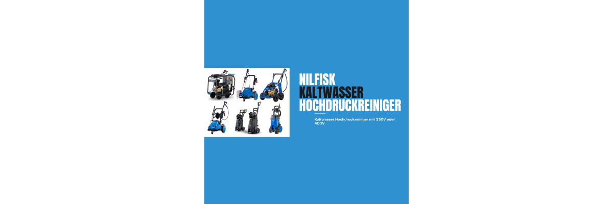 Nilfisk Kaltwasserhochdruckreiniger bieten...