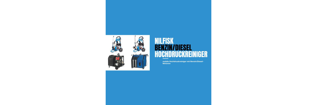 NILFISK Benzin/Diesel Hochdruckreiniger...