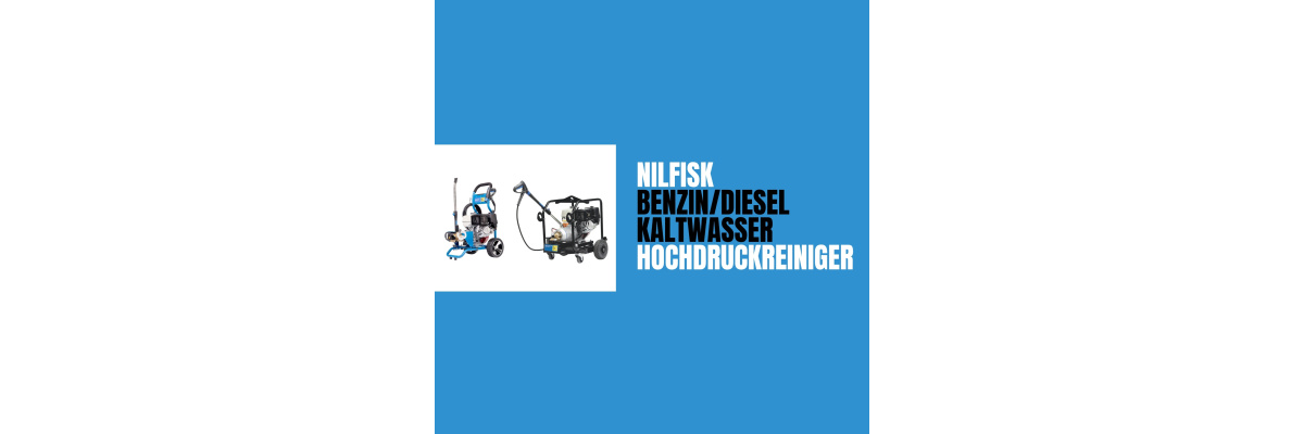 NILFISK Benzin/Diesel Kaltwasser...