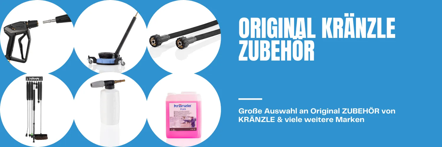 Original Kränzle Zubehör für Ihren Hochdruckreiniger - Große Auswahl an Kränzle Zubehör 