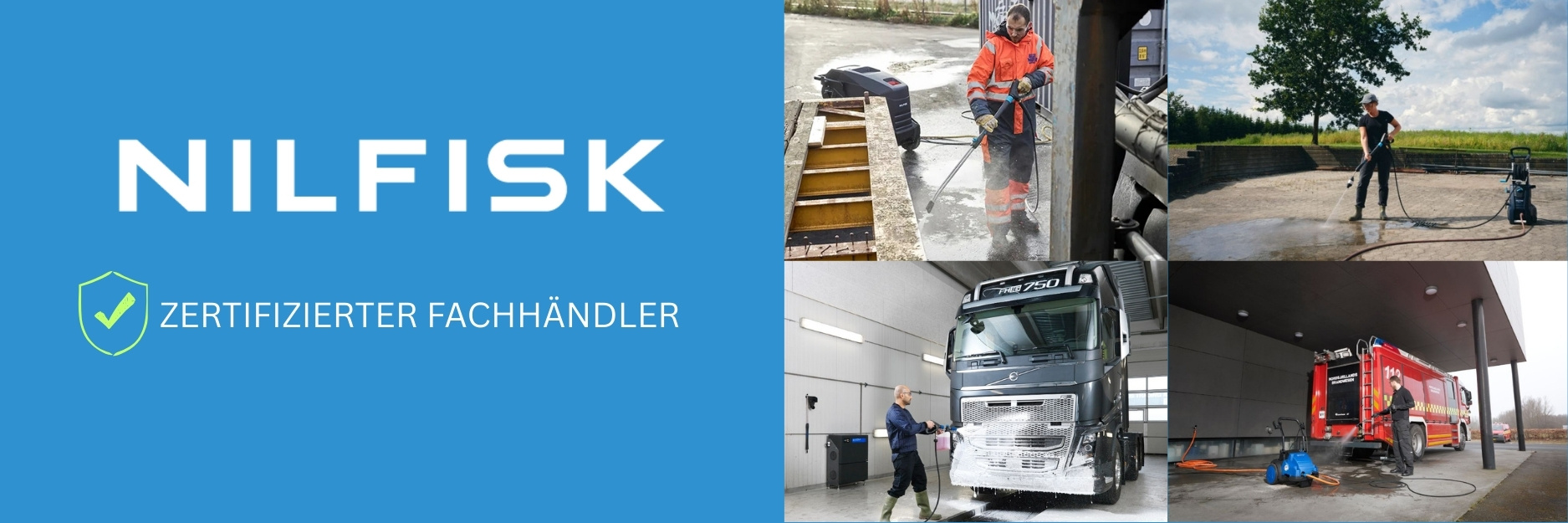 NILFISK Hochdruckreiniger im Hochdruckreinigershop24 - Zertifizierter Fachhändler