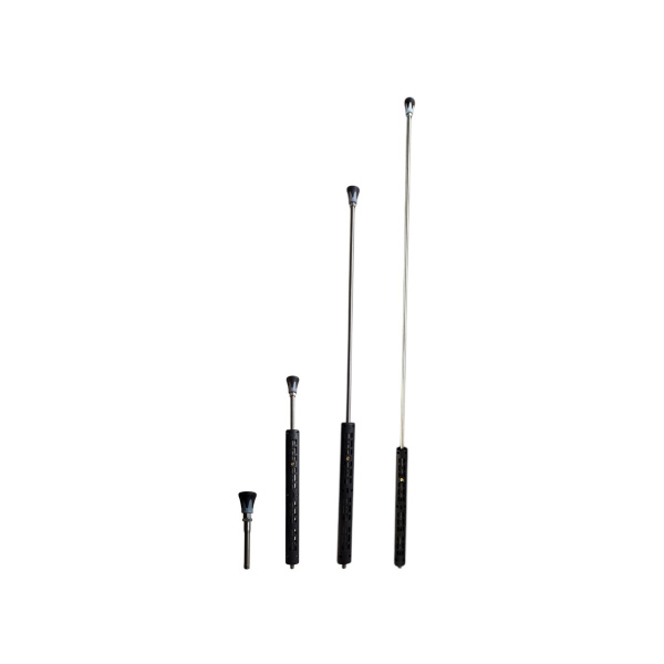 Einzelstrahllanzen Konfigurator - 10cm, 50cm, 100cm, 150cm - Edelstahl-Strahlrohre