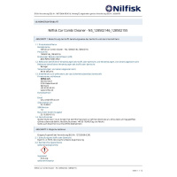 Nilfisk Car Combi Cleaner 2,5 Liter - Kombi-Autoreiniger