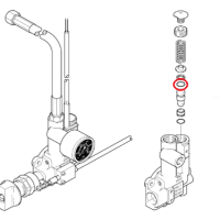 Nilfisk O-Ring 8 x 1,5 - NBR 70SH