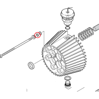 Nilfisk O-Ring 9 x 3,5 NBR 70 SH - C3&03 Pumpe