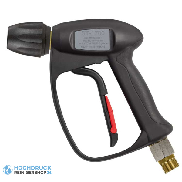 Hochdruckpistole Suttner ST-1700, Eingang M22 x 1,5 AG drehbar, Ausgang KW-Kupplung