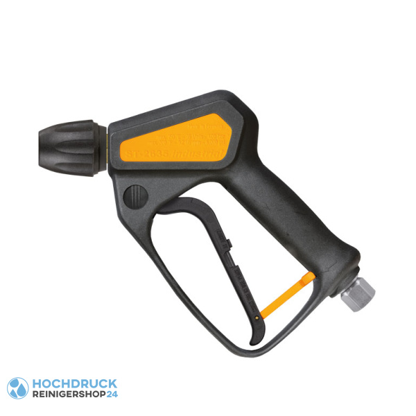 Hochdruckpistole Suttner ST-2635, Eingang 3/8" IG drehbar, Ausgang KW-Kupplung, Safety, kugelgelagert