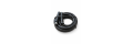 Hochdruckschlauch DN10 2SN Schwarz glatt | 400bar | M18x1,5 DKOL - beidseitig