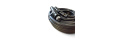 Hochdruckschlauch DN10 2SN Schwarz glatt | 400bar | M18x1,5 DKOL - beidseitig