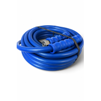 Hochdruckschlauch DN08 2SN Blau glatt | 400bar | M18x1,5 DKOL - beidseitig