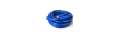 Hochdruckschlauch DN08 2SN Blau glatt | 400bar | M18x1,5 DKOL - beidseitig