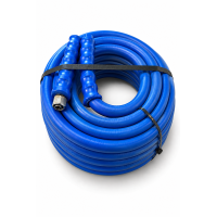 Hochdruckschlauch DN10 2SN Blau glatt | 400bar | M18x1,5...