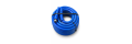 Hochdruckschlauch DN10 2SN Blau glatt | 400bar | M18x1,5 DKOL - beidseitig