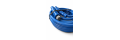 Hochdruckschlauch DN10 2SN Blau glatt | 400bar | M18x1,5 DKOL - beidseitig