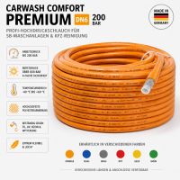 Carwash Comfort Premium DN6 Hochdruckschlauch 200 bar...