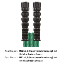 Hochdruckschlauch easyfarm365+® DN12 | 180 bar | M22x1,5 Handverschraubung – für Landwirtschaft & Stallreinigung