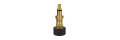Adapternippel KW Hobby : Handverschraubung M22 Messing