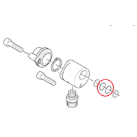 Nilfisk O-Ring 15,54 x 2,62 NBR 70SH - Schlauchtrommel O-Ring