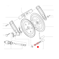 Nilfisk Stützring 13,5x18x2 PTFE+BZ, / SUPPORTING...