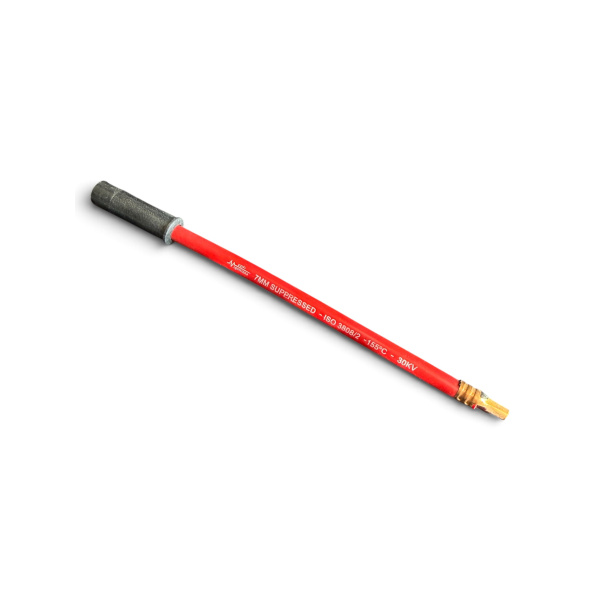 Nilfisk Zündkabel FG4 – 12 kV, 190 mm, Carbon/Silikon