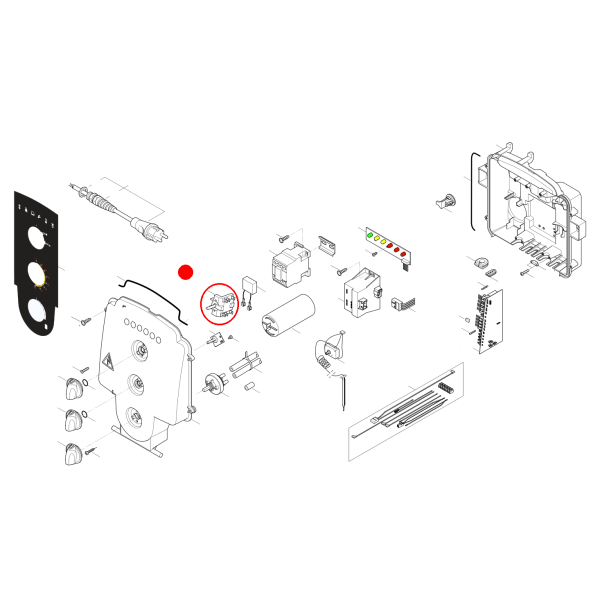 Nilfisk Nockenschalter 10 A / 400 V - SWITCH 10A 400V AC