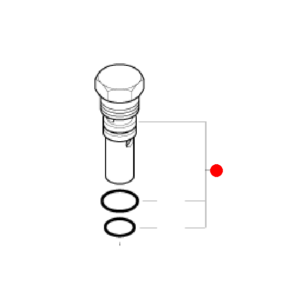 Nilfisk Sicherheitsventil 250 bar– Safety Valve Original Ersatzteil