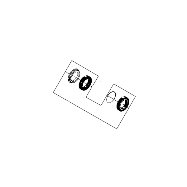 Dichtungssatz reduziert - Nilfisk / KEW 02K/02V/A2K/A2V