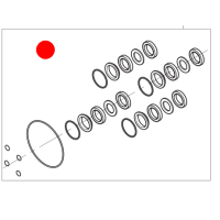 Nilfisk Dichtsatz 1119571 -  GASKETS  REDUCED  REP.KIT