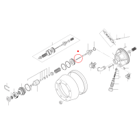 Nilfisk Feder DM-2,9mm – Spring Original Ersatzteil