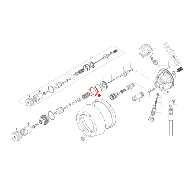 Nilfisk Kolbenring – Piston Ring Original Ersatzteil
