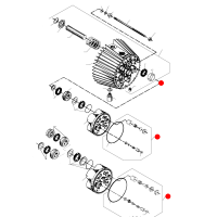 Nilfisk Dichtungs-Reparatursatz 6109046