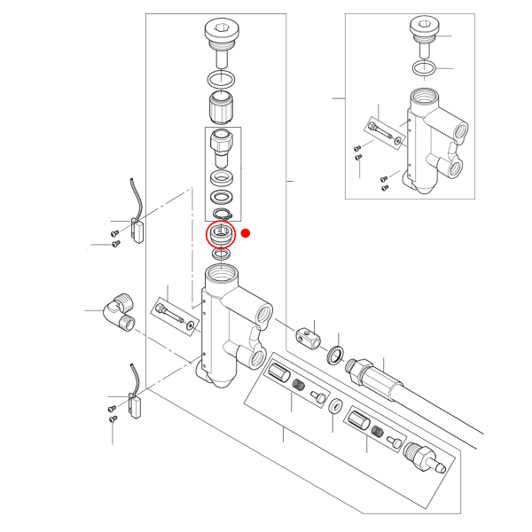 Nilfisk Sitz – Valve Seat Original Ersatzteil