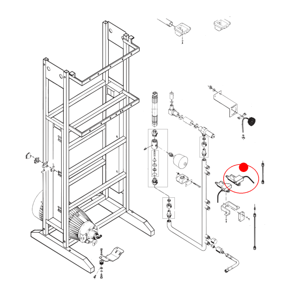 Nilfisk Druckschalter Komplett - Pressure Switch Compl.