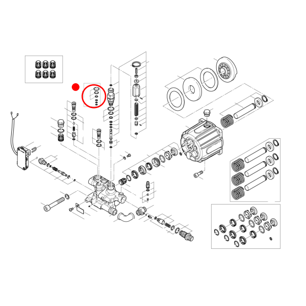 Nilfisk Dichtungssatz O-RING KIT, Artikelnummer 31000344 / O-RING KIT