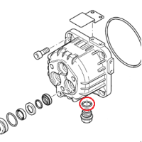 Nilfisk O-Ring 14 x 1,78 - NBR70 SH