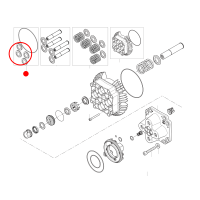 Nilfisk Dichtsatz Zylinderblock NA6 101118057 -  SEAL KIT...