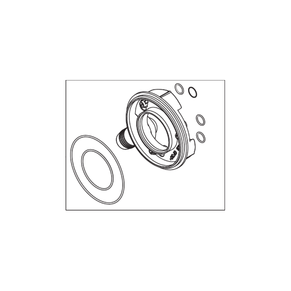 Nilfisk Wasserzulauf/Flansch-Set für NA5 - Pumpe - Water Inlet Kit for NA5