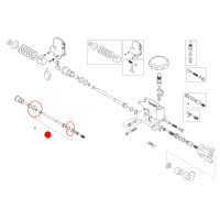 Nilfisk Rep.-Satz Steuerkolben NA5 PA / Stem + Sealing Repair Kit NA5 PA
