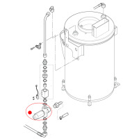 Nilfisk Sicherheitsventil 175 bar voreingestellt - Safety Valve adjusted to 175bar