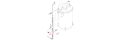Nilfisk Sicherheitsventil 175 bar voreingestellt - Safety Valve adjusted to 175bar