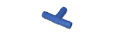 T-PIECE 16BLUE  A9-8 PA 14BAR/90°
