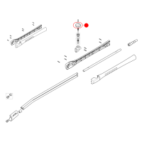 Nilfisk Drehknopf für Tornado-Plus-Lanzen - Turn Bottom for Ergo 2000 Kit