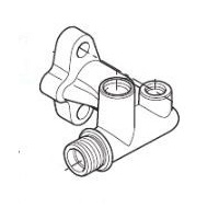 Nilfisk Auslassanschluss NA5 PA - Outlet Fitting NA5 PA
