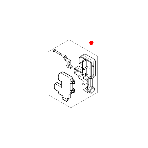 Nilfisk Microschaltergehäuse Kit– Micro Switch Casing Kit