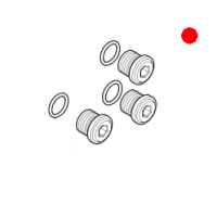 Nilfisk Druckventil-Reparatursatz - PRESSURE VALVE PLUG KIT
