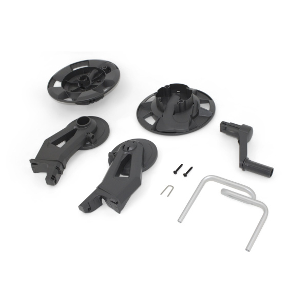 HOSE REEL COMPLETE DARK GREY