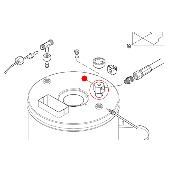 Nilfisk Verteiler 6kt- SW32x44 vormontiert - DISTRIBUTOR