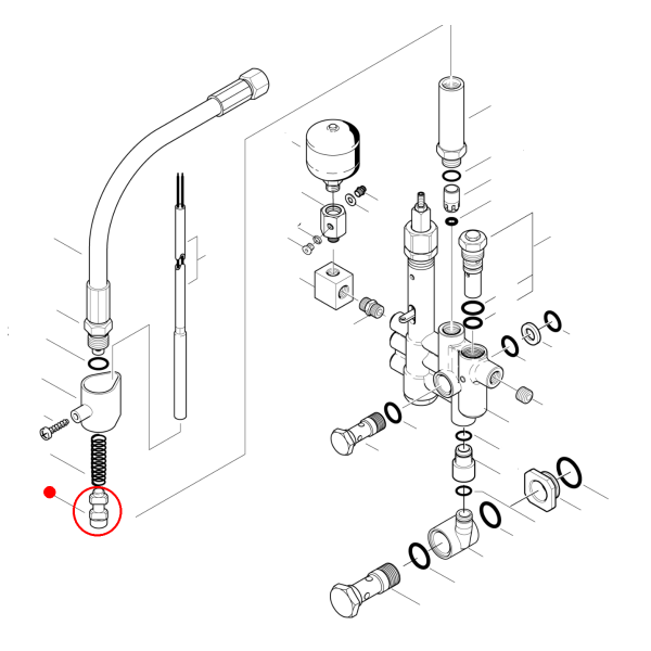 Nilfisk Kontaktkolben Ø13 – Contact Piston Original Ersatzteil