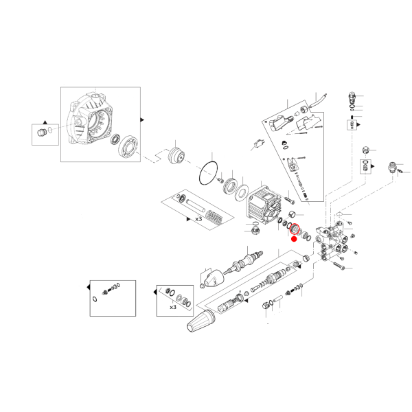 Nilfisk Packungsring 14×28×11,5